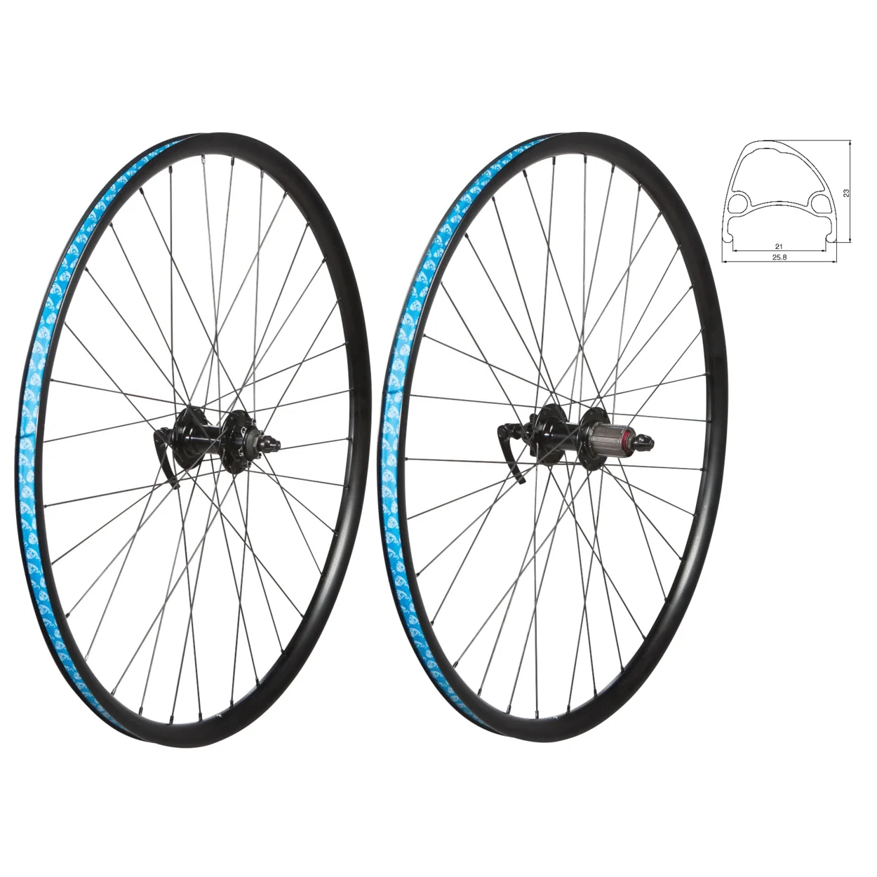 Road/Gravel/CX 700c Disc (6-Bolt/QR) - Rear