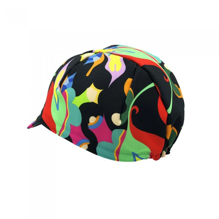 Fulvia Mendini "Pink Anemone" Cycling Cap - Image 3