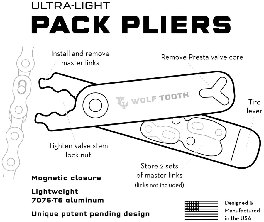 Pack Pliers - Master Link Combo Pliers - Image 9
