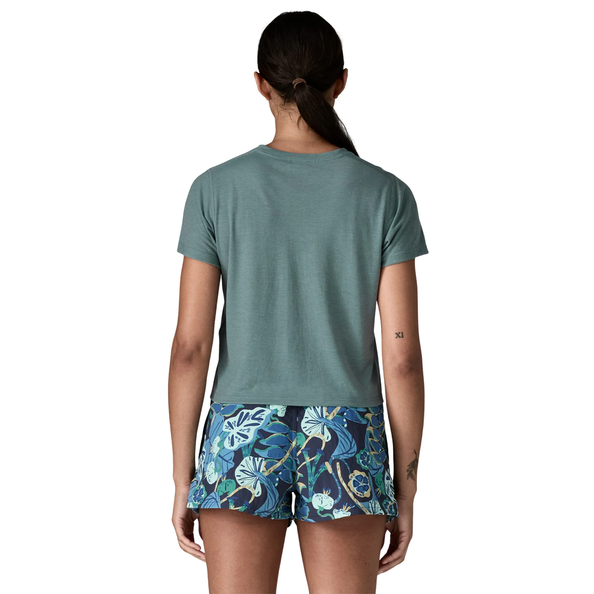 W's Capilene Cool Trail Cropped Shirt - Image 3
