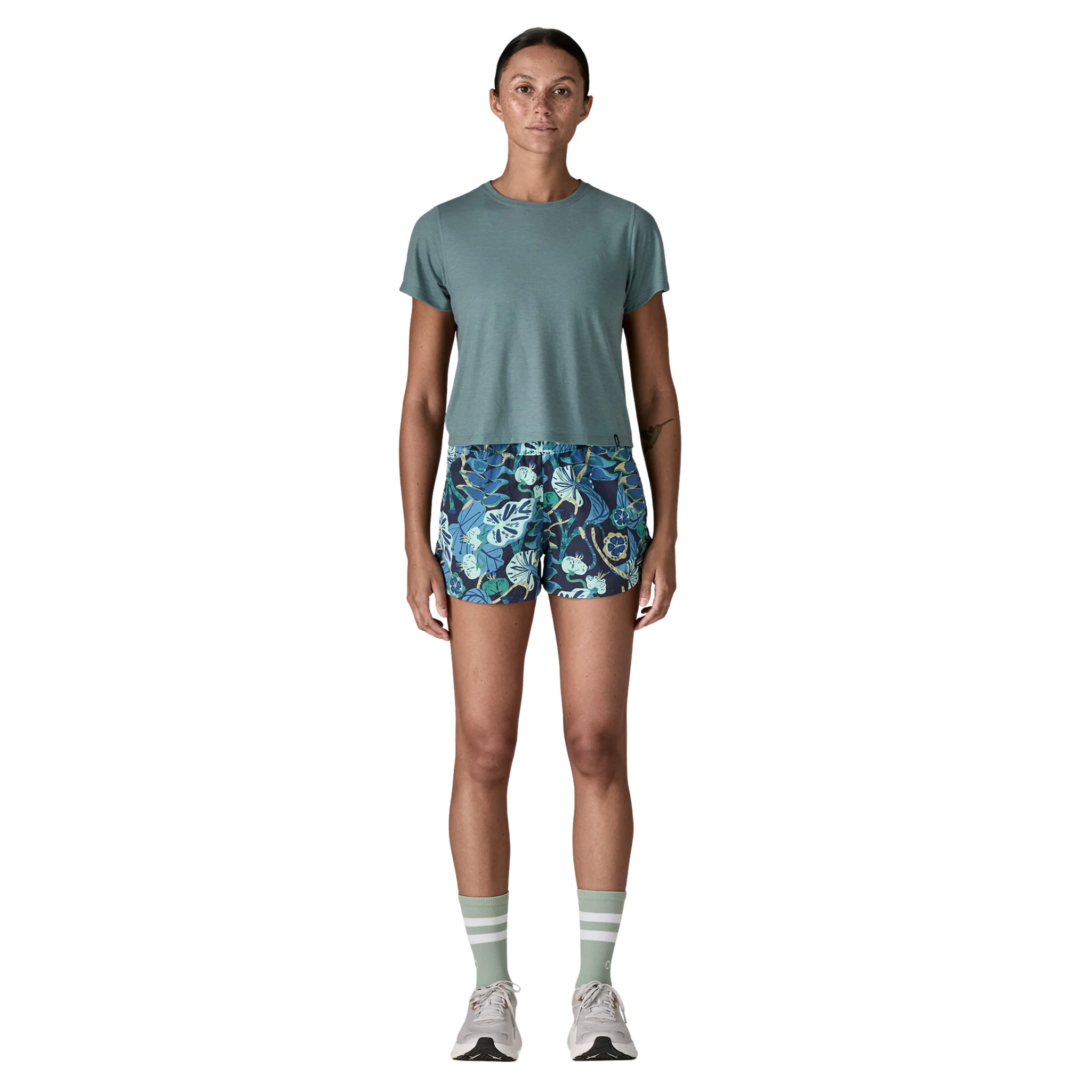 W's Capilene Cool Trail Cropped Shirt - Image 5