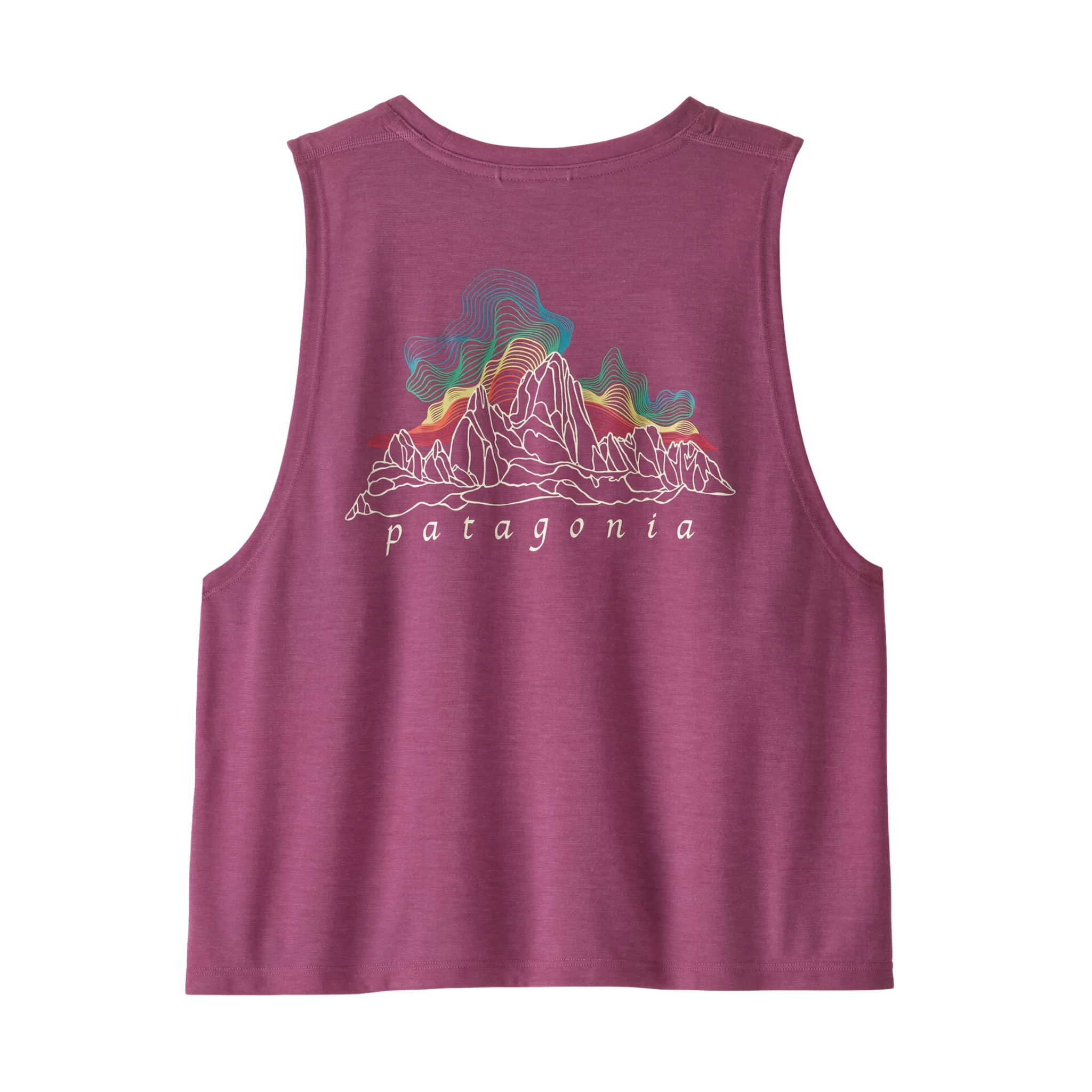 W's Capilene Cool Trail Cropped Tank Top - Image 2