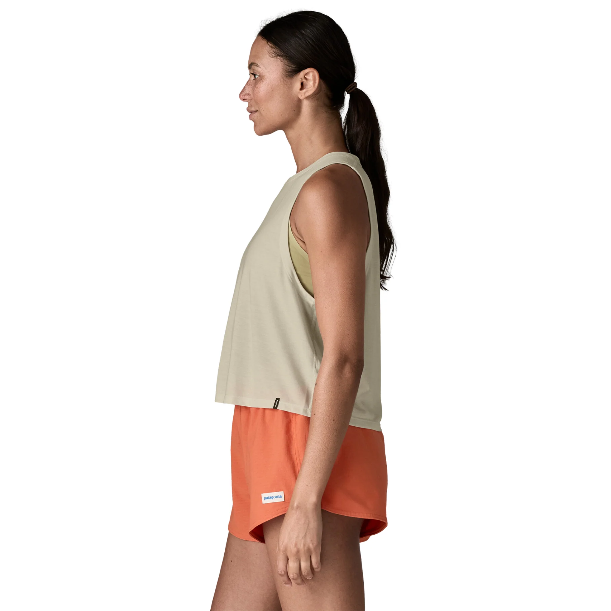 W's Capilene Cool Trail Cropped Tank Top - Image 7