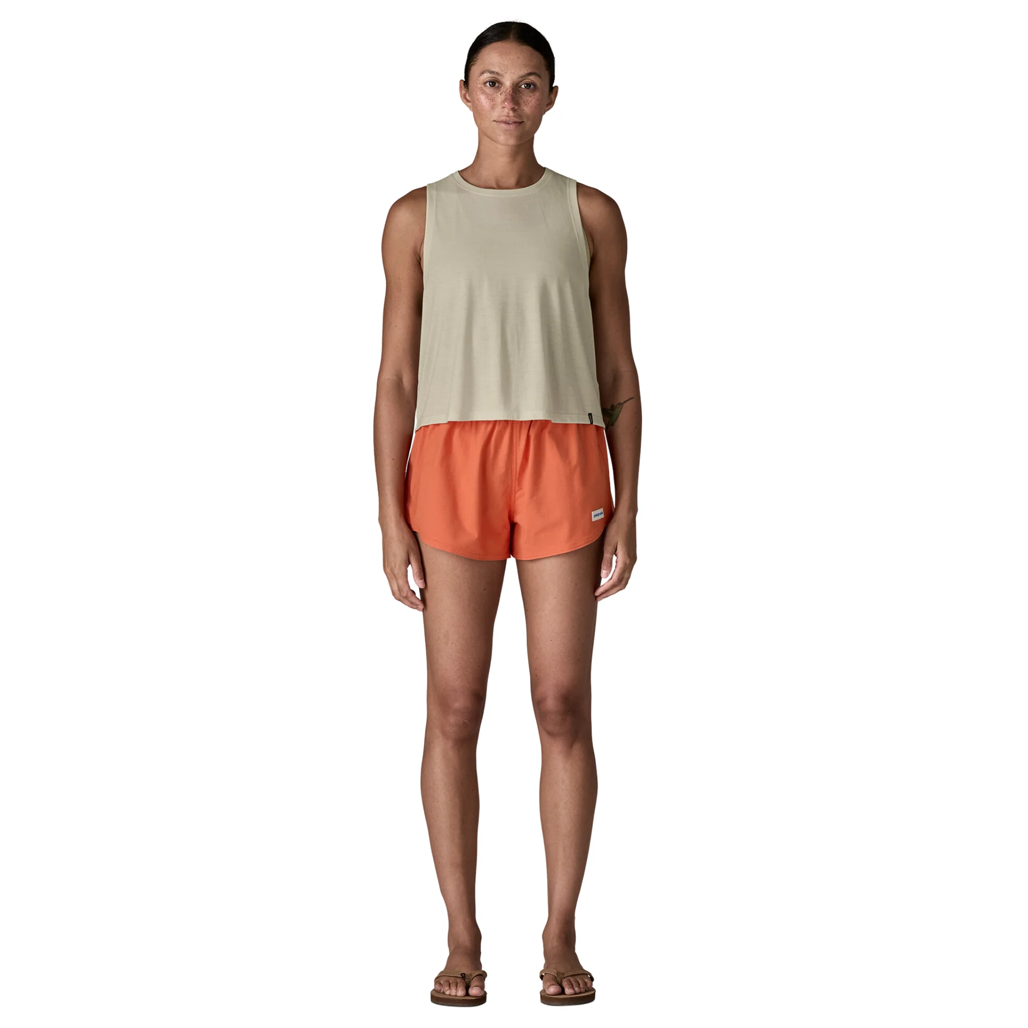 W's Capilene Cool Trail Cropped Tank Top - Image 9