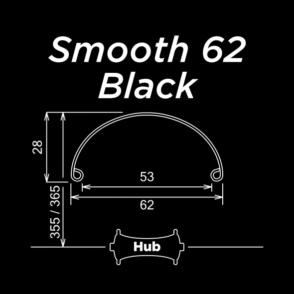 Smooth 62 Black - Image 3