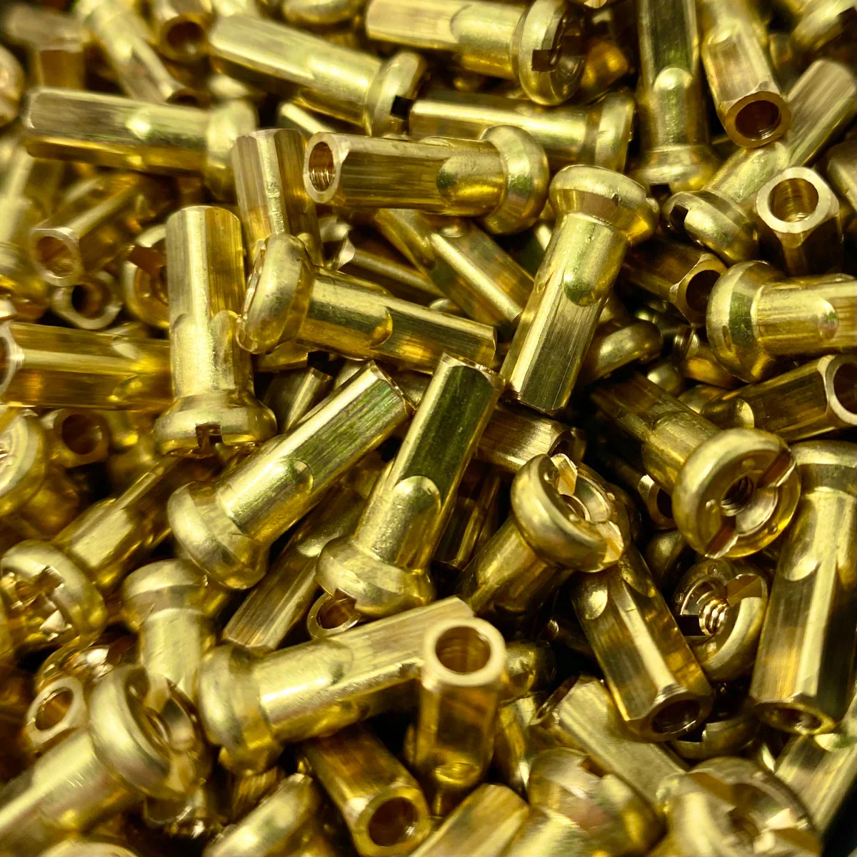 Raw Brass Nipples - Image 7