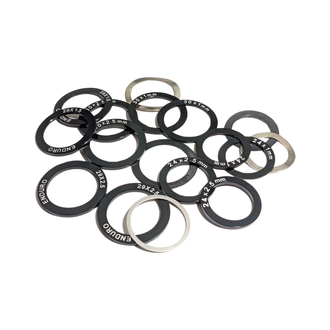 Bottom Bracket Spindle Spacer Kits
